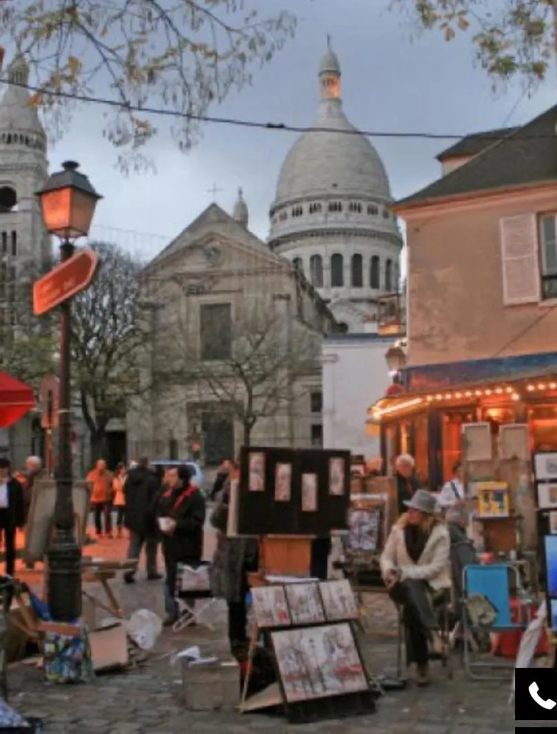 Paris Sacre Coeur Arev Sur Les Pas D Emily In Paris 아파트 프랑스